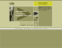 Tablet Screenshot of ionix.net